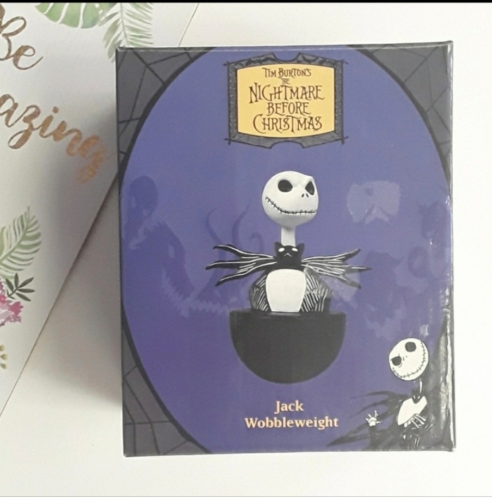 Vintage Nightmare Before Christmas.Jack Skellington Office Wobble Weight
